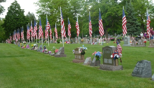 Cemetery Flags
